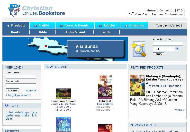 Visi Christian Bookstore
