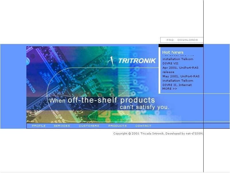Tricada Intronik — 1