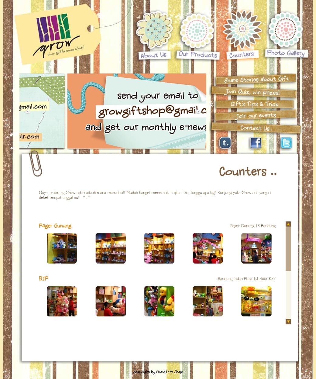 Grow Gift Shop — 1