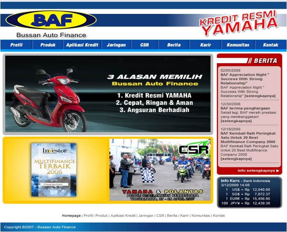 Bussan Auto Finance (BAF) — 1