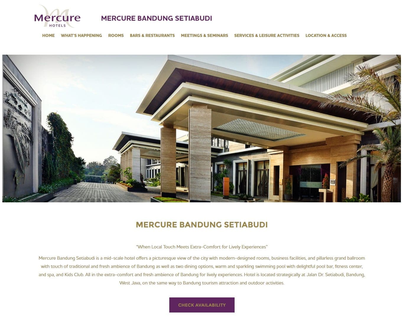 Mercure Bandung Setiabudi — 1
