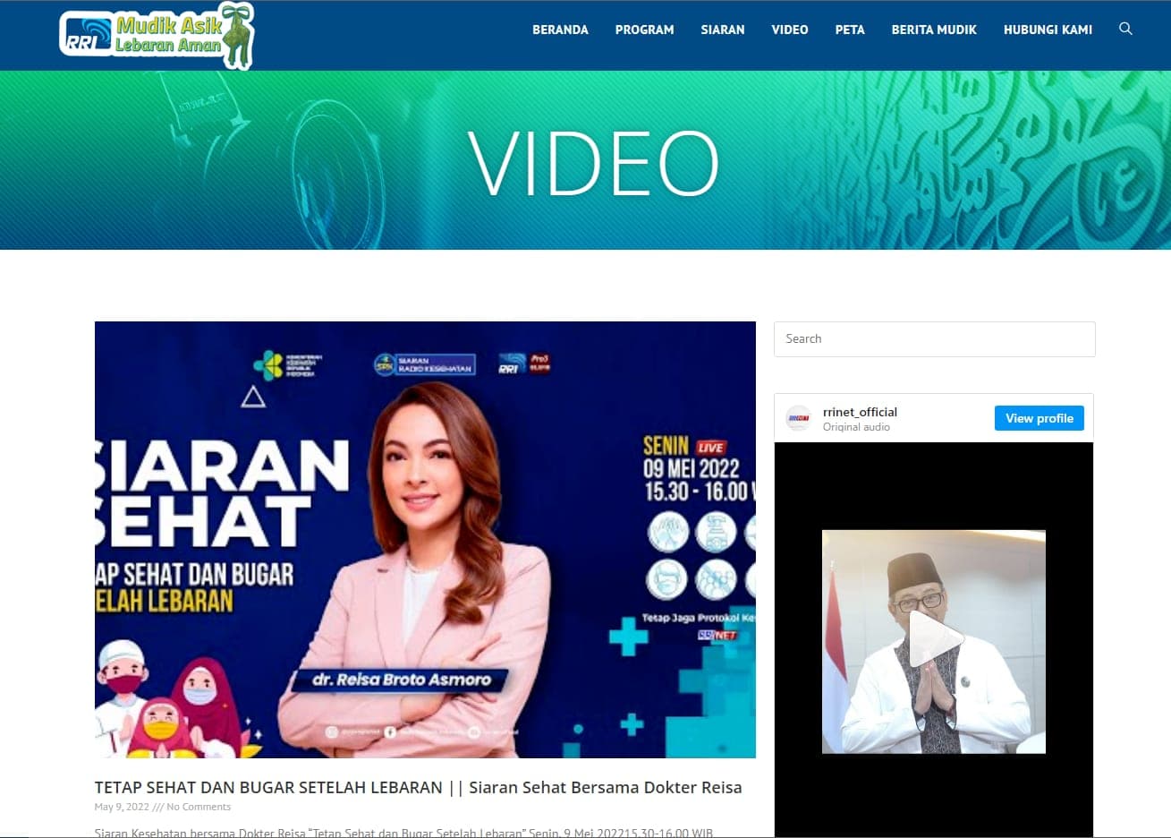 Mudik Asik (RRI) — 4
