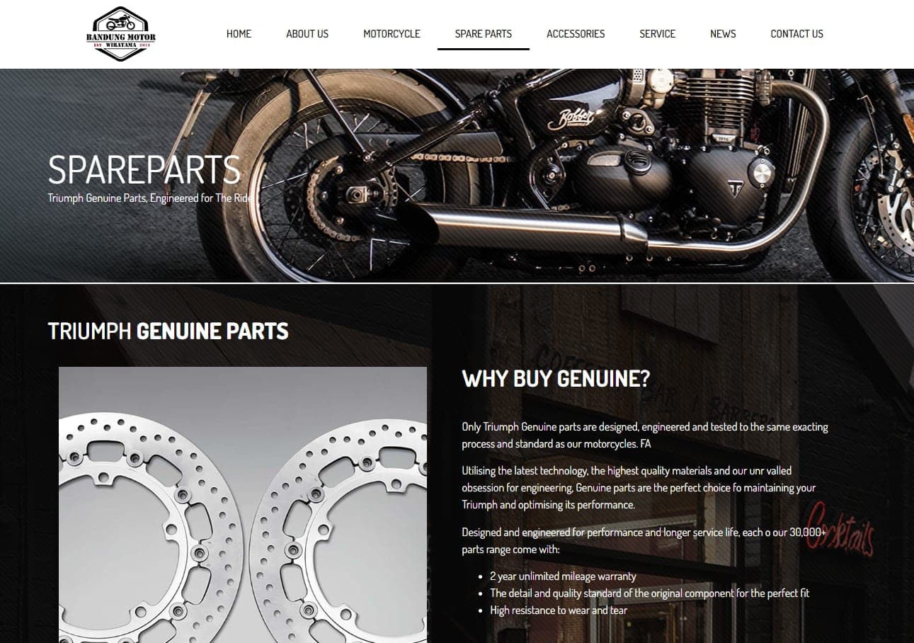 Triumph Bandung (Bandung Motor Wiratama) — 3