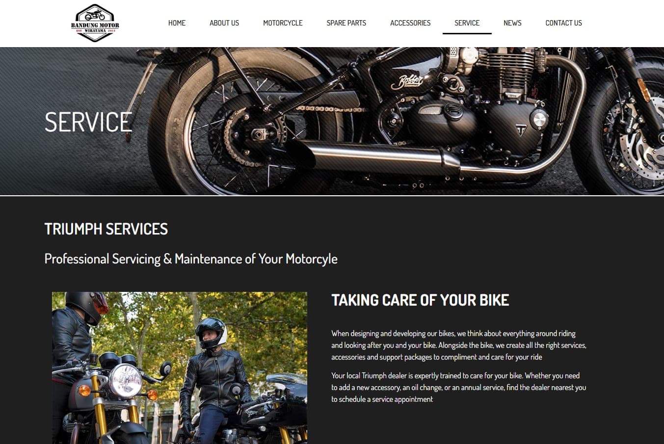 Triumph Bandung (Bandung Motor Wiratama) — 4