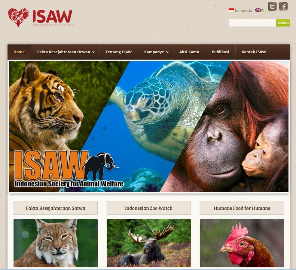 ISAW (Indonesian Society for Animal Welfare)