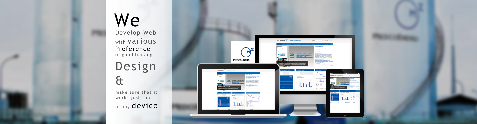 Contoh visual portofolio NetDesain