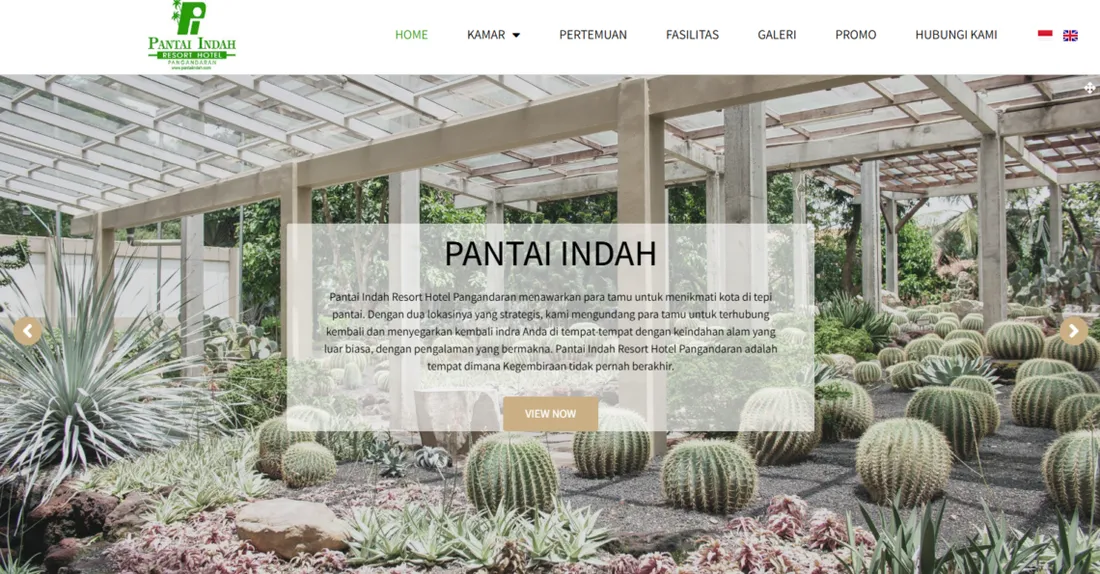 Contoh portofolio website NetDesain